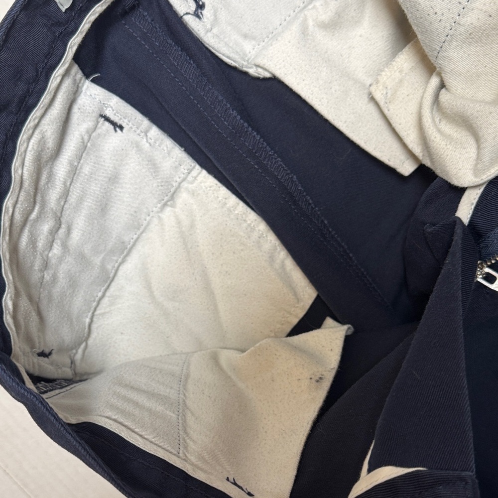 CARHARTT WIP Women's Packard Highwater Pants Navy Blue LC Relaxed Straight 28‎ - Picture 10 of 16